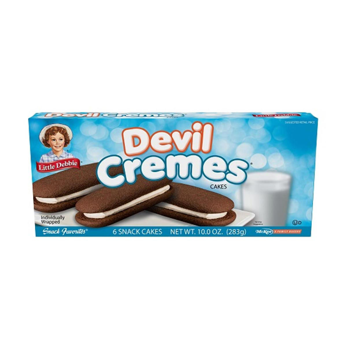 Little Debbie DEVIL CREMES Cakes, 10 oz - 6 ct