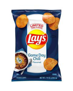 Lay's Potato Chips Game Day Chili Flavored, 7.75 oz