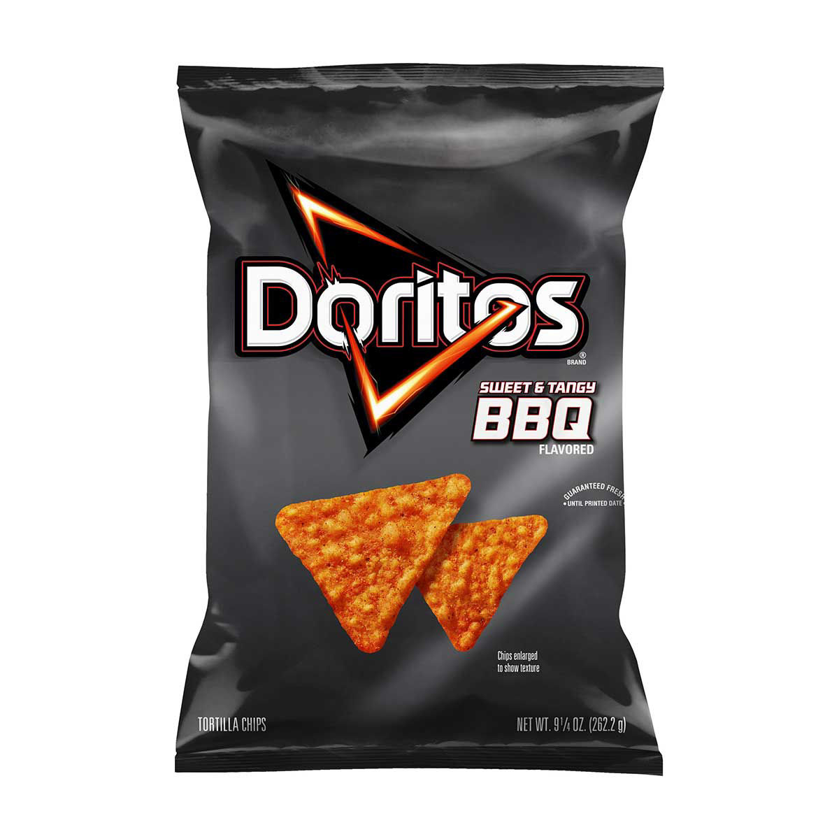 Doritos Tortilla Chips, Sweet & Tangy BBQ Flavored, 9.25 oz