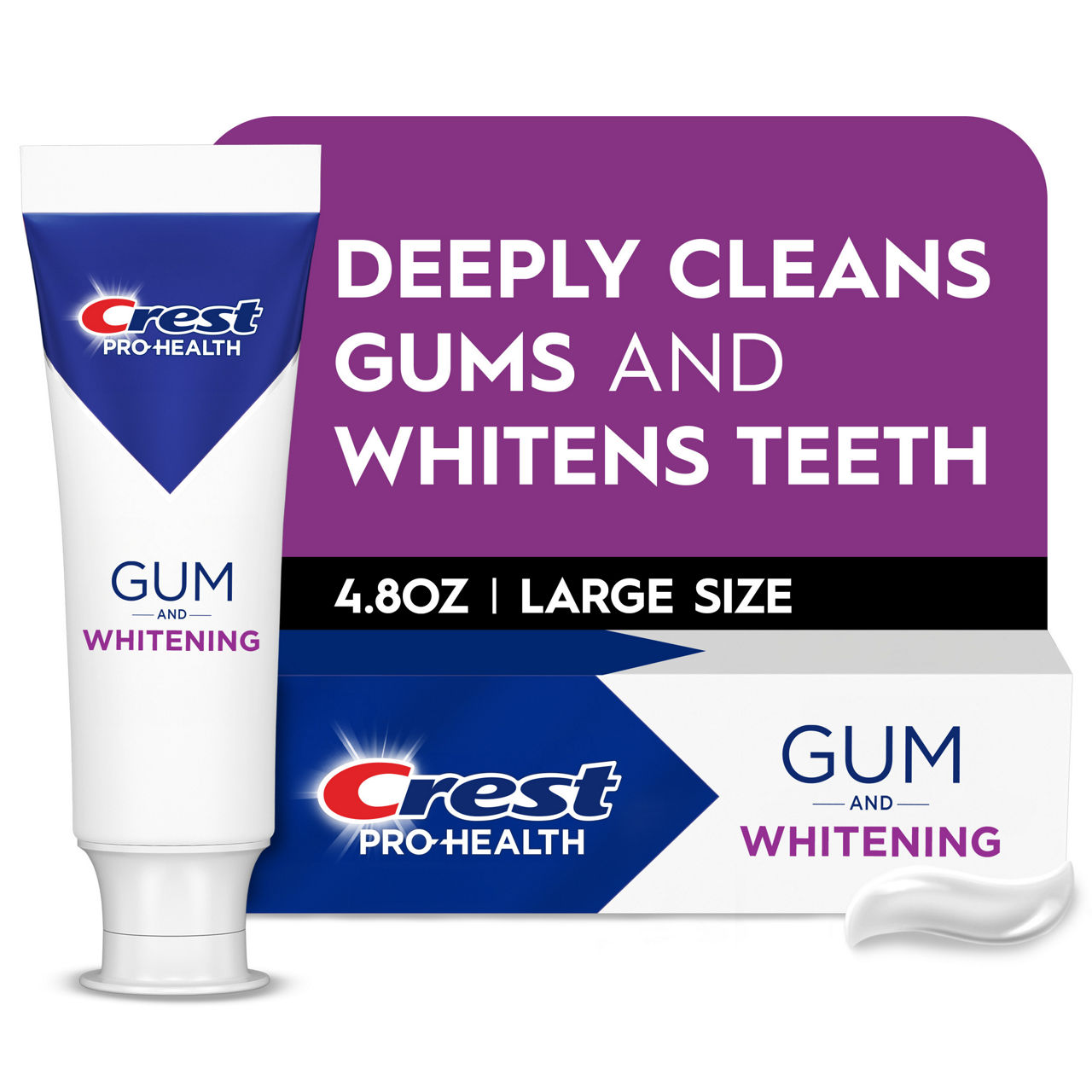 Crest Pro-Health Gum & Whitening Toothpaste, 4.8 oz