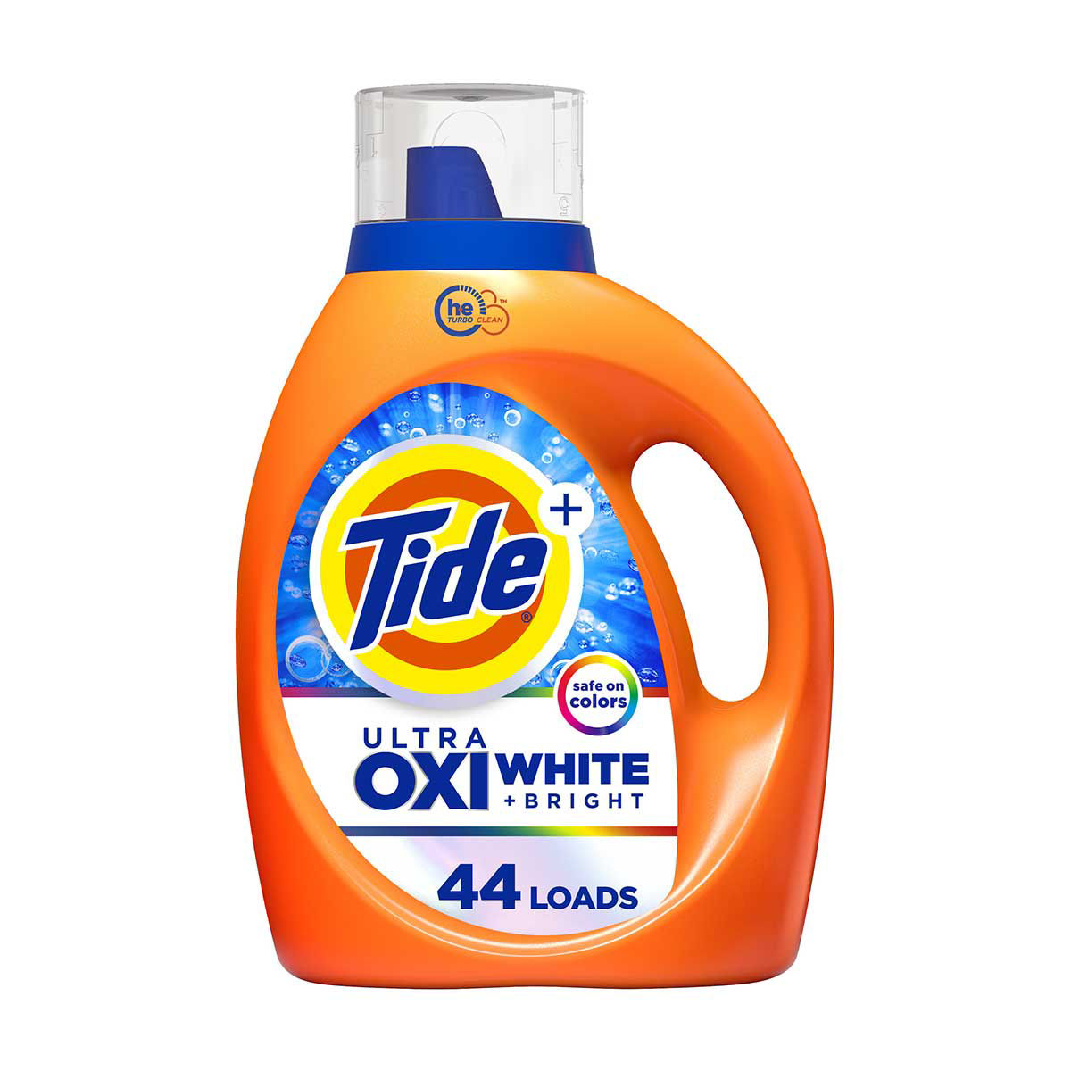 Tide Plus Ultra OXI White and Bright Liquid Laundry Detergent, 63 fl oz - 44 Loads