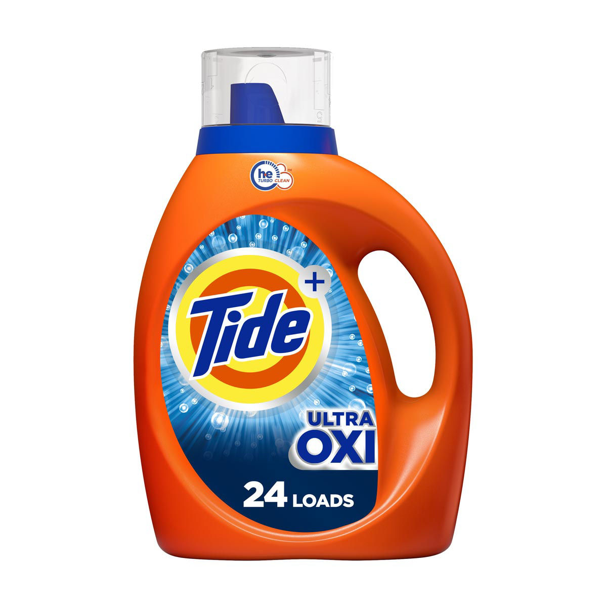 Tide Ultra Oxi Liquid Laundry Detergent, HE Compatible, 34 fl oz - 24 Loads