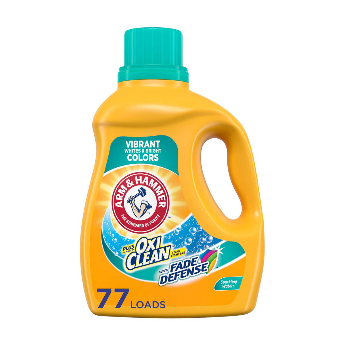 Arm & Hammer Plus OxiClean Fade Defense Liquid Laundry Detergent - 77 Loads, 100.5 fl oz
