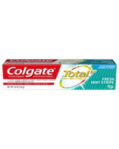 Colgate Total Toothpaste, Fresh Mint Stripe, 4.8 oz.