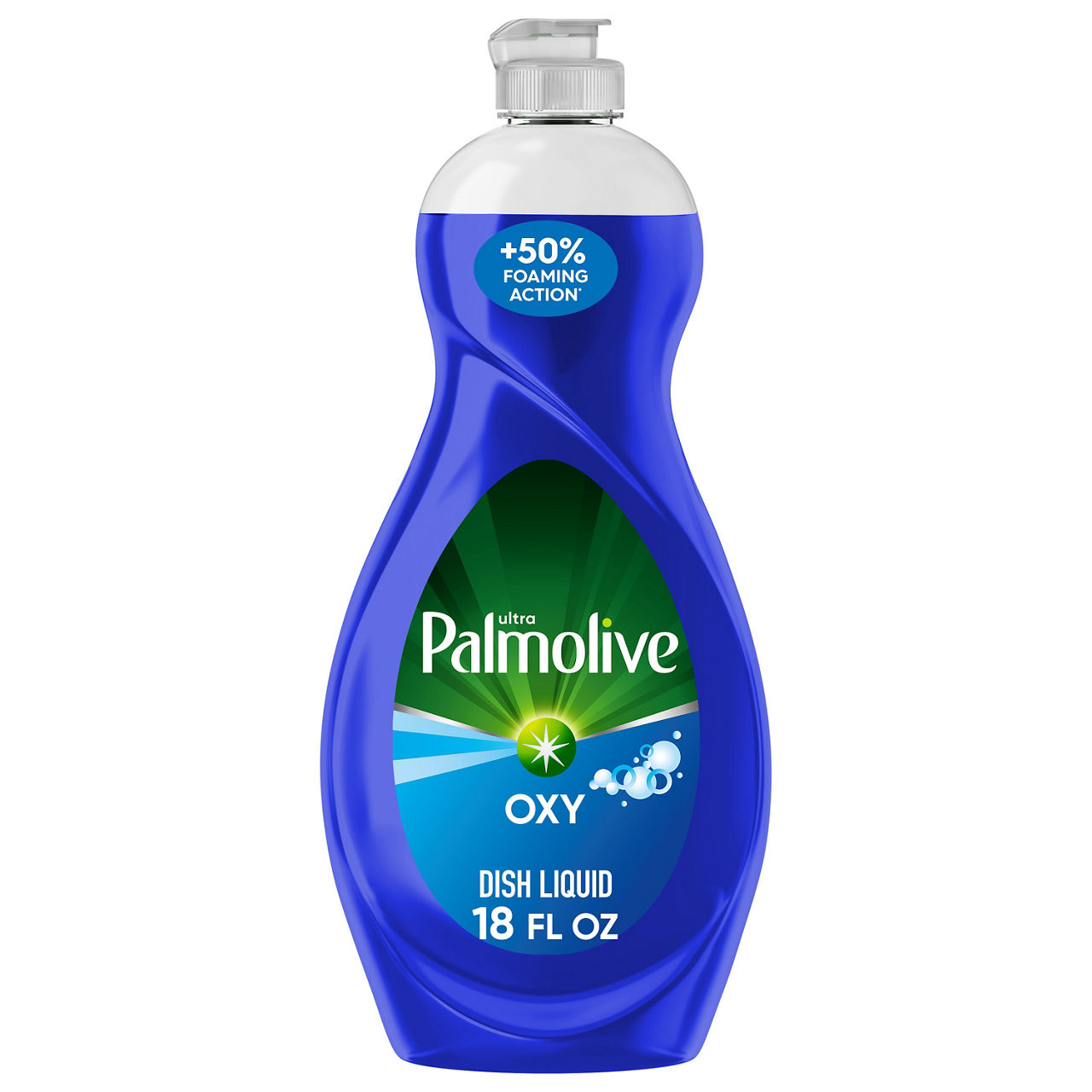 Palmolive Ultra Oxy Liquid Dish Soap, Deep Grease Cutting, No Soaking Needed, 18 fl oz