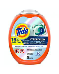 Tide Hygienic Clean Power Pods, Original, 48 count
