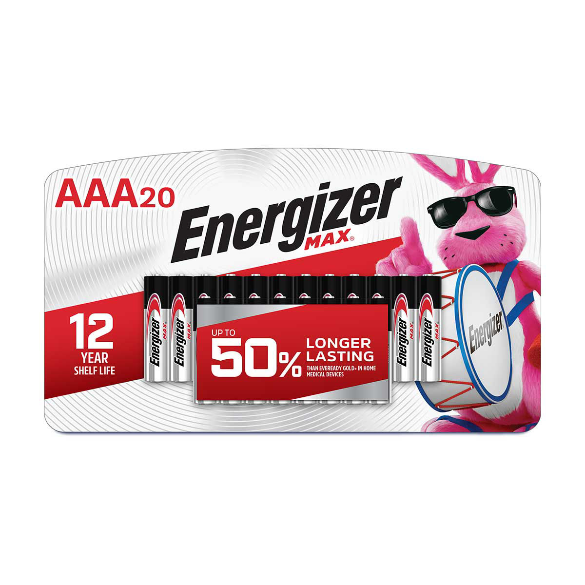 Energizer MAX AAA Alkaline Batteries 20 ct