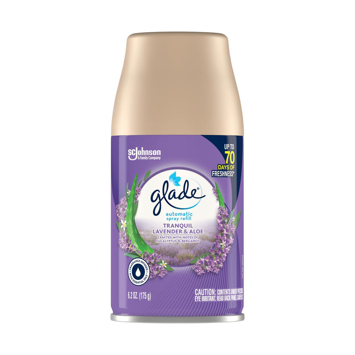 Glade Automatic Spray Refill, Tranquil Lavender & Aloe, 6.2 oz