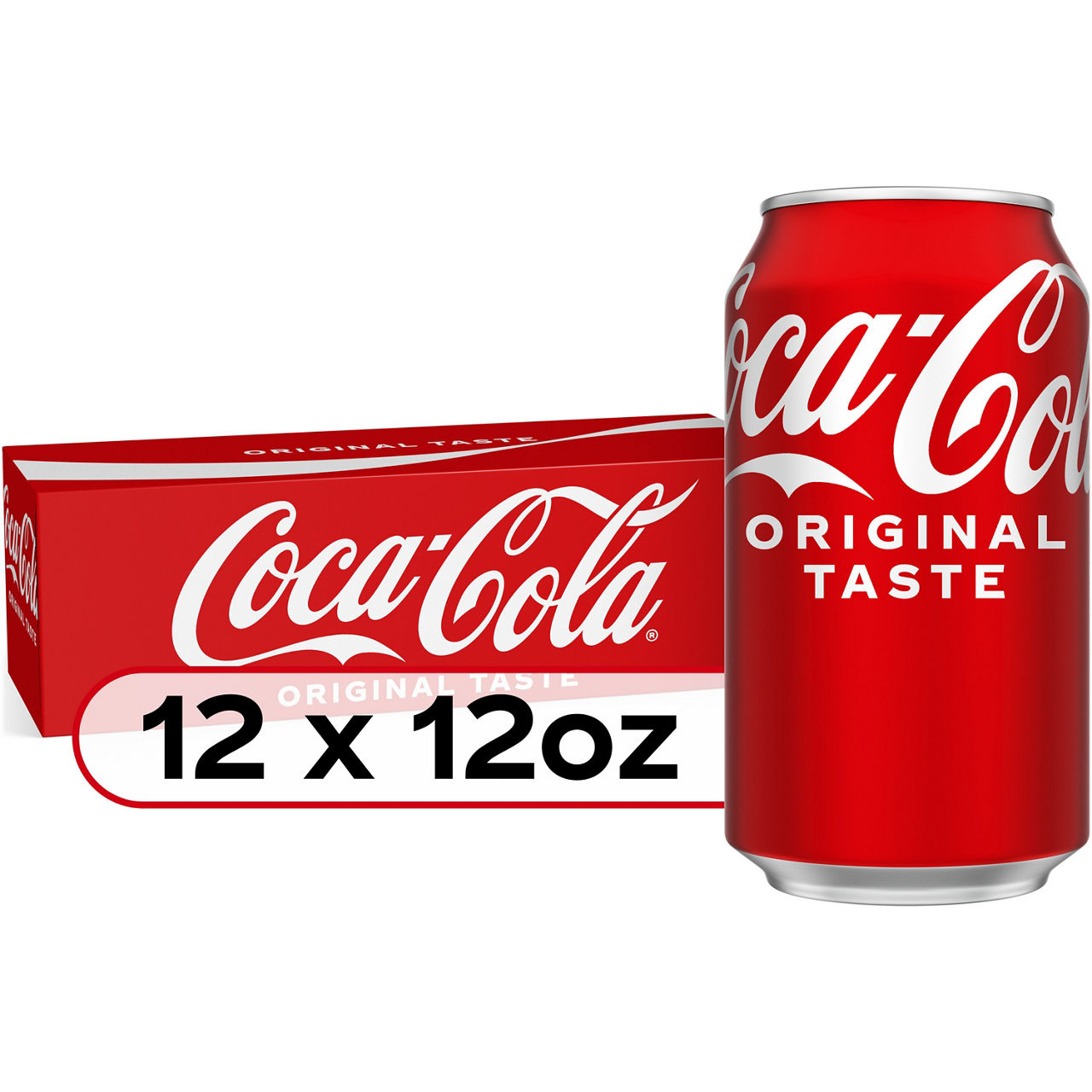 Coca-Cola Soda Soft Drink Fridge Pack Cans, 12 fl oz, 12 Pack