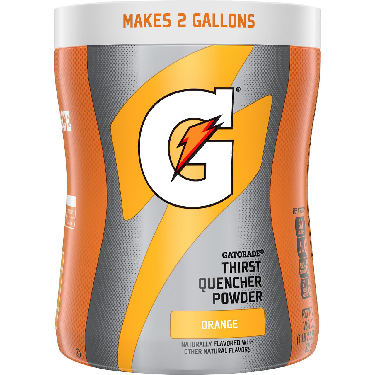 Gatorade Thirst Quencher Powder Orange 18.3 Oz