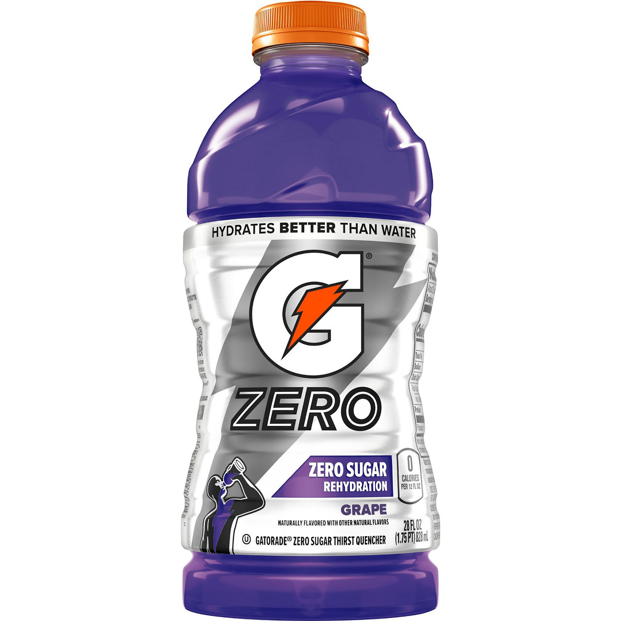 Gatorade Zero Zero Sugar Thirst Quencher Grape 28 Fl Oz