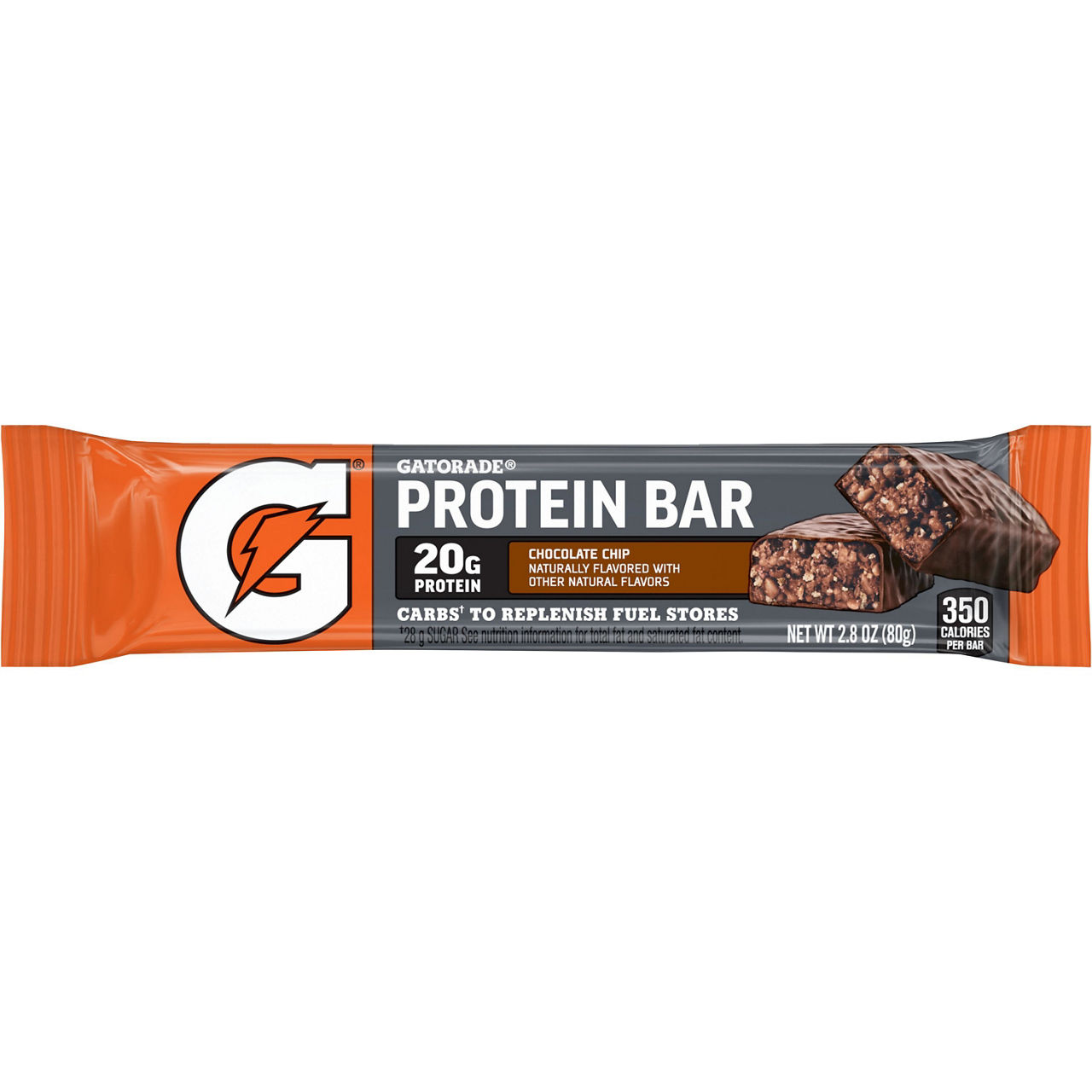 Gatorade Protein Bar Chocolate Chip 2.8 Oz