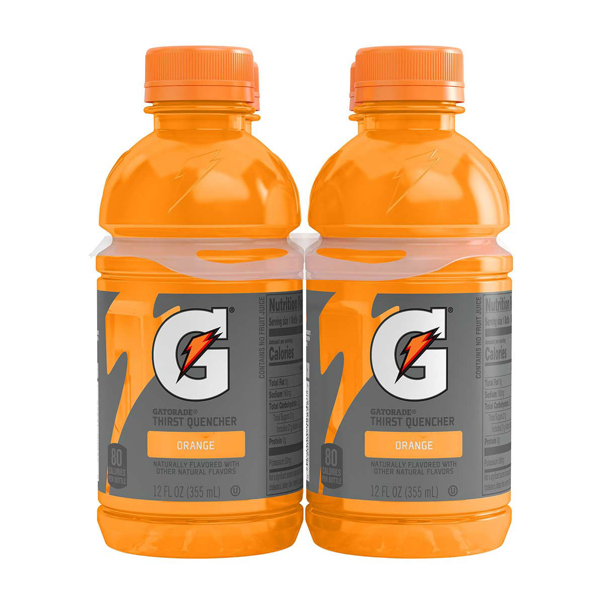 Gatorade Thirst Quencher Sports Drink, Frost Orange, 12 fl oz - 4 ct