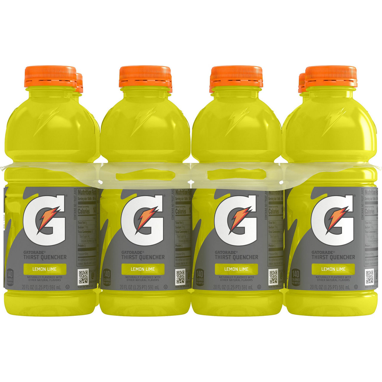 Gatorade Thirst Quencher Lemon Lime 20 Fl Oz 8 Count