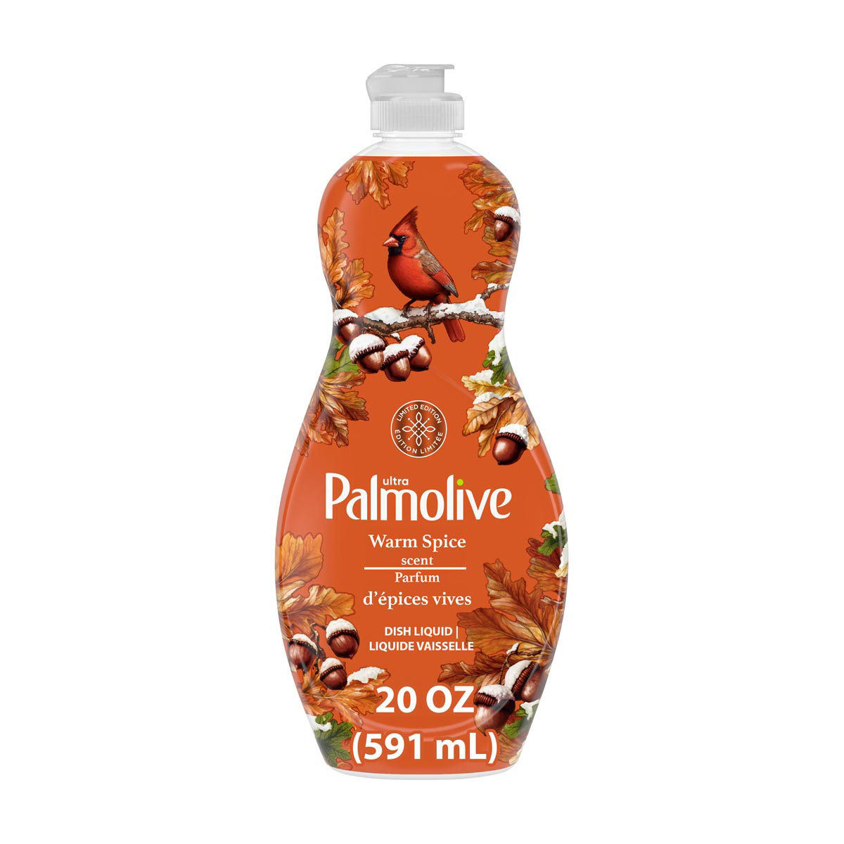 Palmolive Ultra Strength Liquid Dish Soap, Limited Edition, Warm Spice Scent, 20 fl oz Bottle